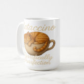 Catacino™ – 目的別目的限定版 コーヒーマグカップ (正面左)