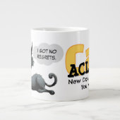 CatAclysm | No Regrets C. Posse Specialty Mug ジャンボコーヒーマグカップ (正面)