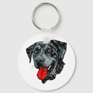 Catahoulaのヒョウ犬 キーホルダー