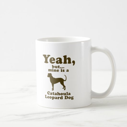 Catahoulaのヒョウ犬 コーヒーマグカップ (右)