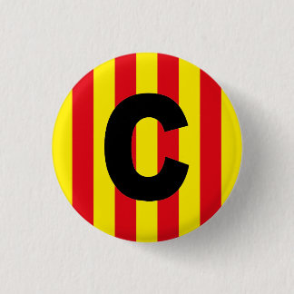 Catalan Catalogne Català Espagne Pin Button Badge 缶バッジ