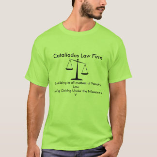 Cataliadesの法律事務所 Tシャツ