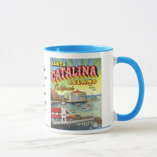 Catalinaの島のマグ マグカップ (右)