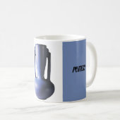 Catalinaの島陶器のインドのつぼのコーヒー・マグ コーヒーマグカップ (正面右)