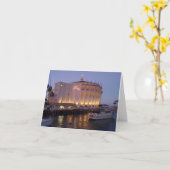 Catalinaの島Notecard カード (黄色い花)