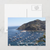 , "Catalina Island California" ポストカード (正面/裏面)