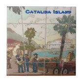 CATALINA ISLAND CERAMIC TILE タイル (正面)