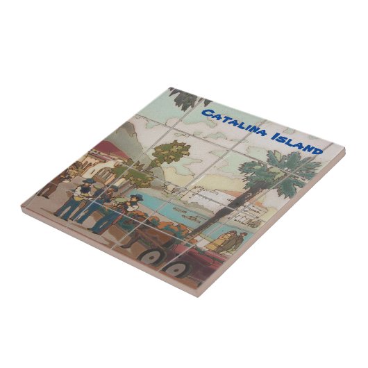 CATALINA ISLAND CERAMIC TILE タイル (側面)