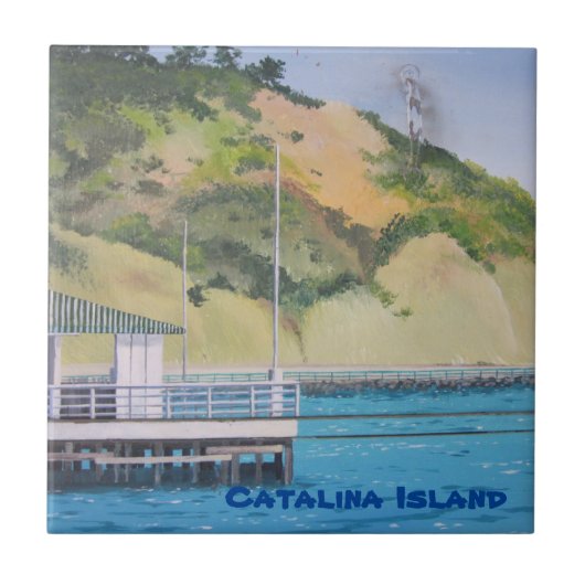 CATALINA ISLAND CERAMIC TILE タイル (正面)