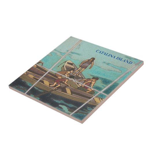 CATALINA ISLAND CERAMIC TILE ISLAND LIFE タイル (側面)