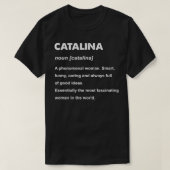 Catalina Name Tシャツ (デザイン正面)