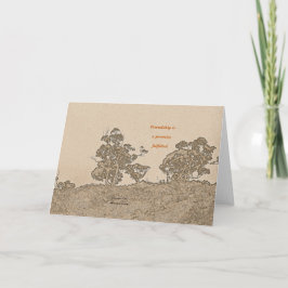 "Catalina Trees #2"と詩：の友シンプル情 カード
