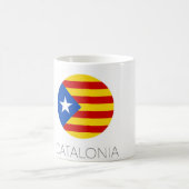 Catalonia Flag Coffee Mug コーヒーマグカップ (中央)