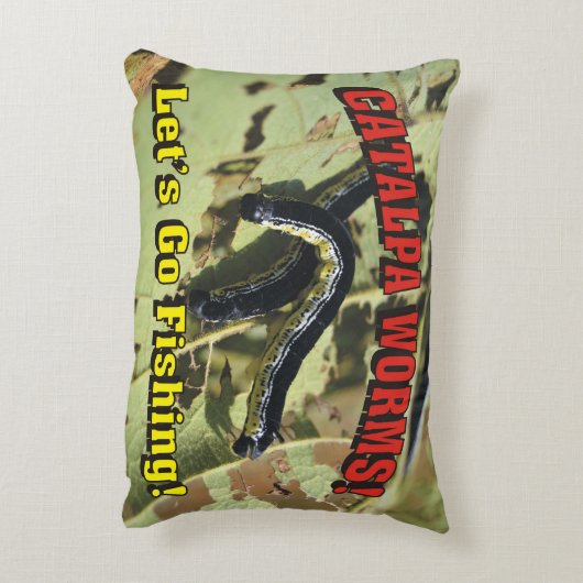 Catalpaみみず! 採取することを行こう! アクセントクッション (裏面(縦))