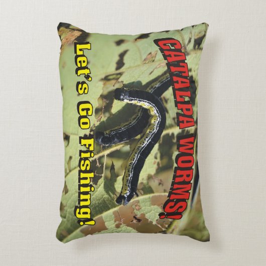 Catalpaみみず! 採取することを行こう! アクセントクッション (正面(垂直))