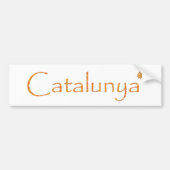 catalunya バンパーステッカー (正面)