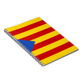 Catalunya, bandera independentista de Catalunya ノートブック (右側)