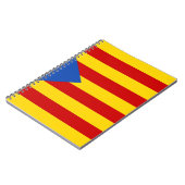 Catalunya, bandera independentista de Catalunya ノートブック (左側)