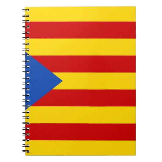 Catalunya, bandera independentista de Catalunya ノートブック (正面)