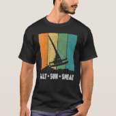Catamaran Boat Sailing 2 Tシャツ (正面)