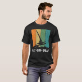 Catamaran Boat Sailing 2 Tシャツ (正面フル)