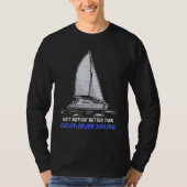 Catamaran Boat Sailing 4 Tシャツ (正面)