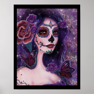 Catania day of the dead by Renee Lavoie ポスター
