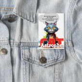 CatAstrophe | “No Pockets” Chaos Posse Button 缶バッジ (インサイチュ)