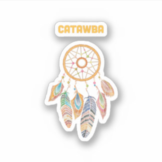 Catawba Tribe Native American Indian Proud Dream C シール