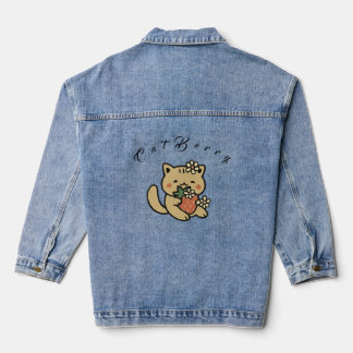 Catberry | Cute Cat Denim Jacket デニムジャケット