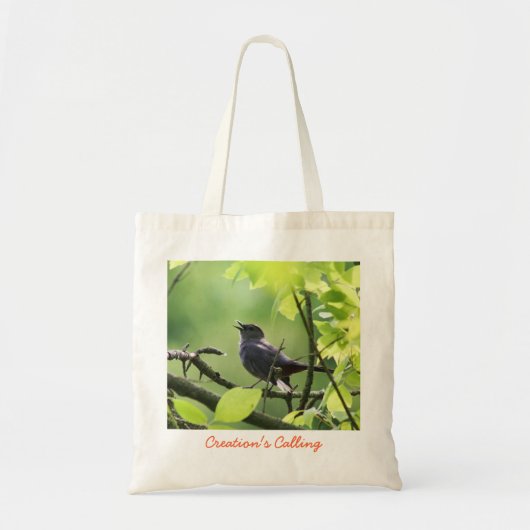 Catbird呼出しトート トートバッグ (正面)