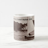 Catboat Summer Sail, Cotuit Harbor 2025 Coffee Mug コーヒーマグカップ (中央)
