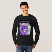 CATBOOM スペースが欲しい 宇宙服の宇宙飛行士猫 Tシャツ (正面フル)