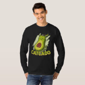 Catcado  Cat Catcado Avocado Tシャツ (正面フル)