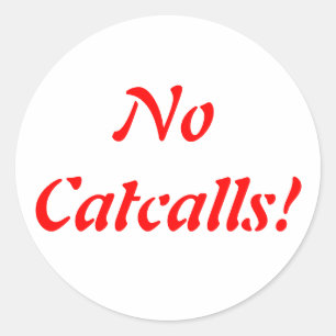 Catcallsスタンプなし ラウンドシール