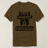 Catcalls2に対するネコ Tシャツ (デザイン正面)