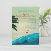 Catch a Wave招待状 招待状 (スタンド正面)