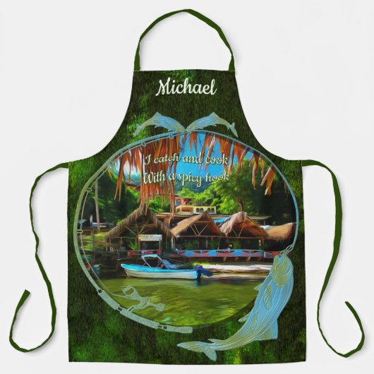 Catch and Cook Spicy Hook 0331 エプロン (正面)