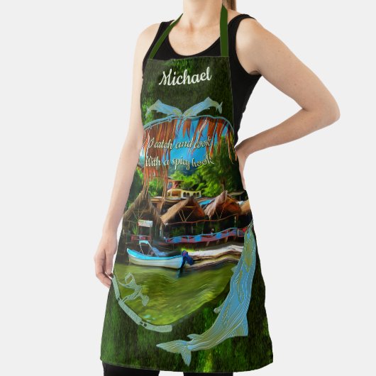 Catch and Cook Spicy Hook 0331 エプロン (インサイチュ)