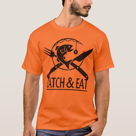 Catch and eat2 tシャツ (正面)