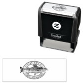 Catch and Release Brook Trout魚釣り セルフインキングスタンプ (インサイチュ)
