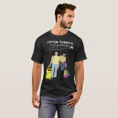 Catch Flights Not Feelings Traveler And Fashionist Tシャツ (正面フル)
