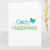 Catch Happiness® Card ~ Blank Inside  カード (黄色い花)