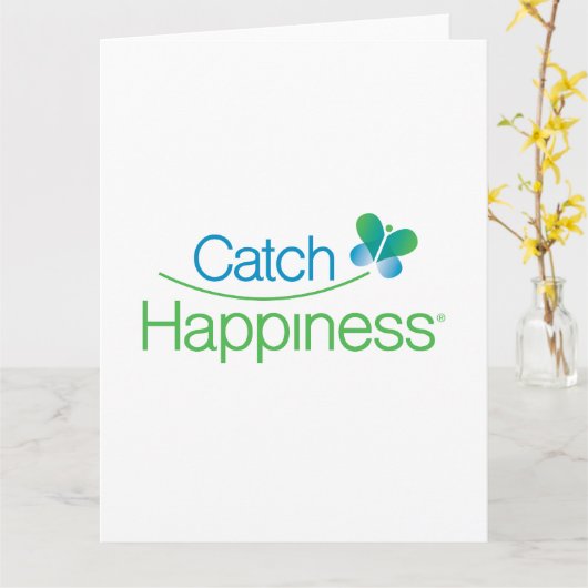 Catch Happiness® Card ~ Blank Inside  カード (黄色い花)