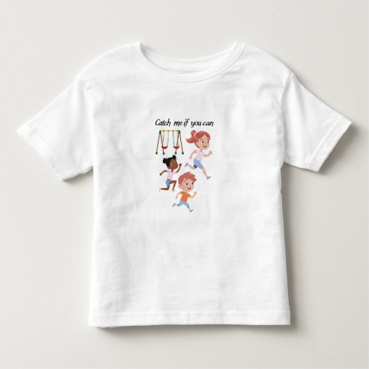 Catch me if you can トドラーTシャツ (正面)