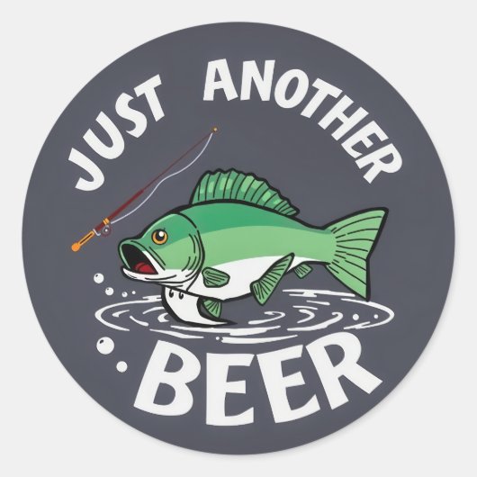 Catch of the Day: Just Another Beer ラウンドシール (正面)