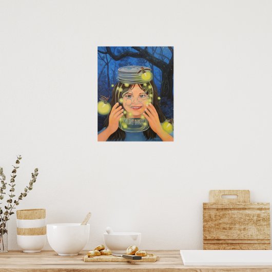 Catch & Release （ホタル）ポスター ポスター (キッチン)