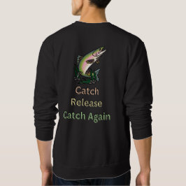 Catch Release Catchを再びリリース。漁師、黒 スウェットシャツ
