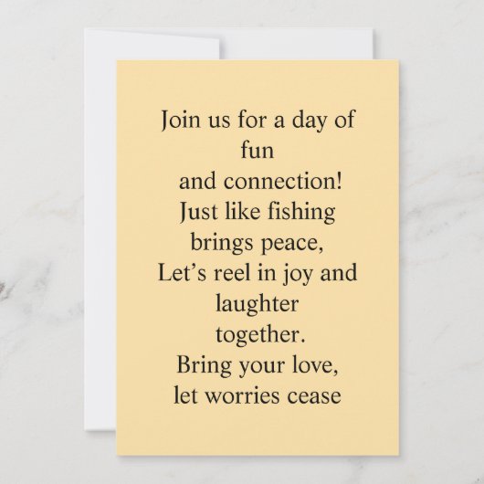 Catch the Joy 招待状 (裏面)