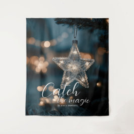 Catch The Magic Star クリスマス タペストリー